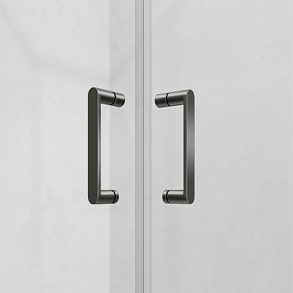 Душевой уголок RGW Passage PA-39Gr 90x90 прозрачное, графит 03083999-110