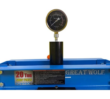 Пресс гидравлический Great Wolf с ручным и ножным приводом, 20 т GW-0920F