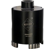 Коронка алмазная ПРОФ 68 мм, М16, SDS-plus Энкор 48283