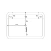 Зеркало Iddis Esper 100x70 см с подсветкой ESP1000i98