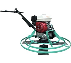 Бензиновая затирочная машина GIKS двигатель Honda GX160 5.5л.с. рабочий диаметр 900мм PT900H
