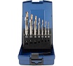 Набор машинных метчиков GSR From B HSSE DIN371/376 M3-M10/M12 Silver 14 предметов BRB09100100