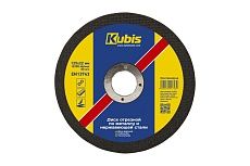 Диск отрезной по металлу и нержавеющей стали 125x1.6x22 мм KUBIS 07-00-7123