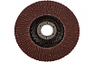 Круг лепестковый торцевой по металлу 125x22 мм, P80 Santool 060203-125-080