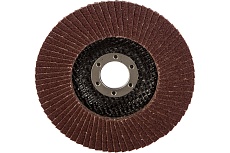 Круг лепестковый торцевой по металлу 125x22 мм, P80 Santool 060203-125-080