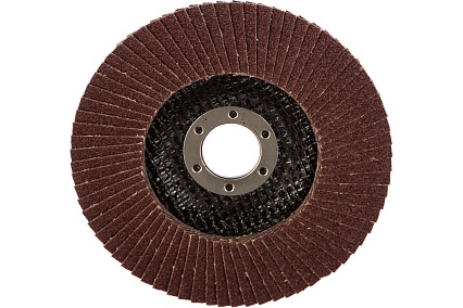 Круг лепестковый торцевой по металлу 125x22 мм, P80 Santool 060203-125-080