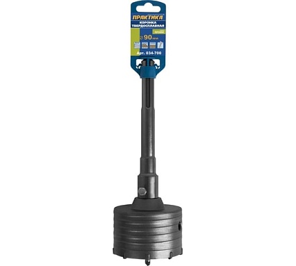 Коронка твердосплавная SDS-max (90 мм) Практика 034-700