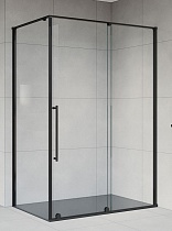 Душевой уголок Vincea Arno VSR-1A9012CLB 120x90 черный, прозрачный