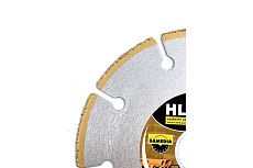 Диск для резки древесины, пластмассы MASTER HLK 125x22.23 мм, 9 сегментов SAMEDIA 320023