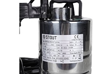 Дренажный насос с вертикальным поплавком STOUT Spd-0003-200450 RG0091CN918568