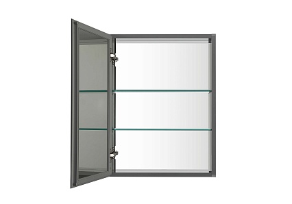 Зеркальный шкаф Aquatek 50x66 см хром AQ7508-MC