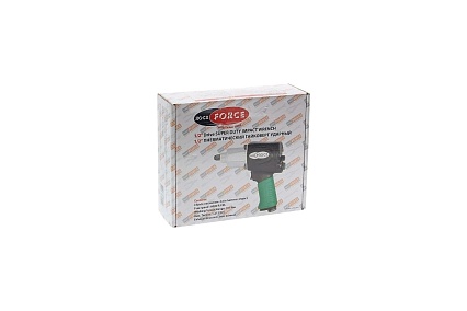 Ударный пневмогайковерт Rockforce Compact с реверсом и регулировкой усилия 1/2'' 600Hм, 8500 об/мин,6.3bar,113 л/мин,1.45кг RF-82542