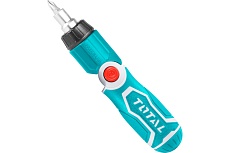 Отвертка реверсивная с насадками 13 в 1 Total TACSD30136