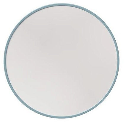Зеркало Caprigo Контур М-188-B065ЧЭ 80 см светло-голубой