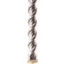 Бур по бетону, двойная спираль, Cobalt W-tip (20x600 мм; SDS PLUS) Denzel 705050