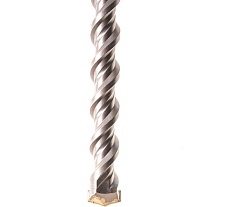 Бур по бетону, двойная спираль, Cobalt W-tip (20x600 мм; SDS PLUS) Denzel 705050