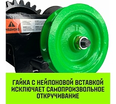 Тележка для ручных талей с цепным приводом HITCH TR200, 0.5 т, 6 м SZ061010