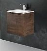 Тумба с раковиной BelBagno Etna 60x46 см, 1 ящик, Rovere Moro