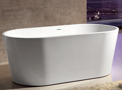 Акриловая ванна Abber AB9203-1.5 150x80, белый