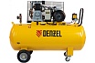 Воздушный компрессор Denzel ременной привод BCI3000-T/200, 3,0 кВт, 200 литров, 530 л/мин 58119