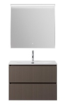 Мебель для ванной BelBagno Uno 80 см Бежевый матовый