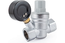 Редуктор давления PROFACTOR мембранный, с манометром, 3/4&quot; PF PRV 254G