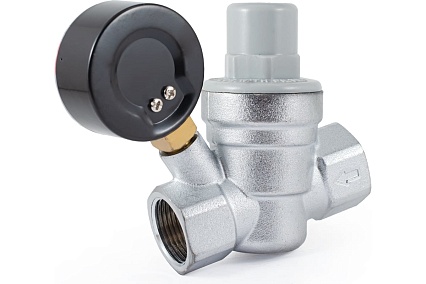 Редуктор давления PROFACTOR мембранный, с манометром, 3/4" PF PRV 254G