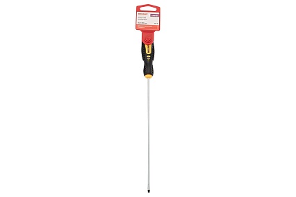 Шлицевая отвертка Rexant SL 3х200 мм, двухкомпонентная рукоятка 12-6423