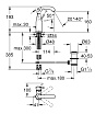Смеситель для раковины Grohe Essence+ 23462001