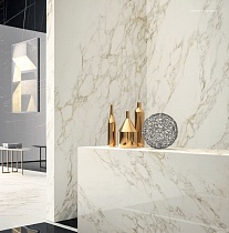 Керамогранит Italgraniti Marble Experience Calacatta Gold SQ. Lapp. Sat. 60x120 см, MB02BAI