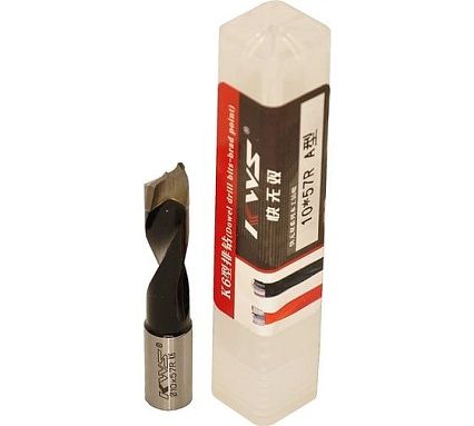 Сверло для глухих отверстий KWS HW 10х27х57 мм, Z=2, R K6 4040-01003-A1057R