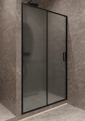 Душевая дверь Timo TD-120/03F-6 120x195 матовое, черный