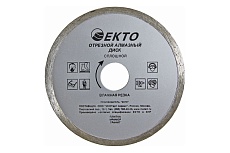 Диск алмазный отрезной сплошной (180х2.4х22.2 мм) EКТО CD-001-180-024