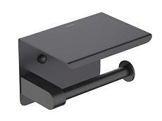 Держатель туалетной бумаги Aquatek Европа AQ4939MB черный матовый