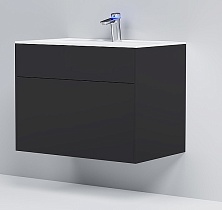 Мебель для ванной Am.Pm Inspire 2.0 80 см подвесная графит матовый