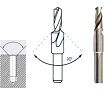 Сверло М3, d2.5х3.4 мм, 90 гр, ц/х, Р6АМ5 CNIC 53212
