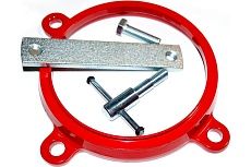 Поворотное основание для тисков KANCA 180 мм, с металлической рукояткой 66001040180