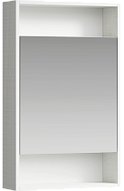 Зеркальный шкаф Aqwella City 50 см дуб канадский, SIT0405DK