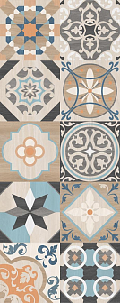 Плитка Laparet Oliver бежевая мозаика 20х50 см