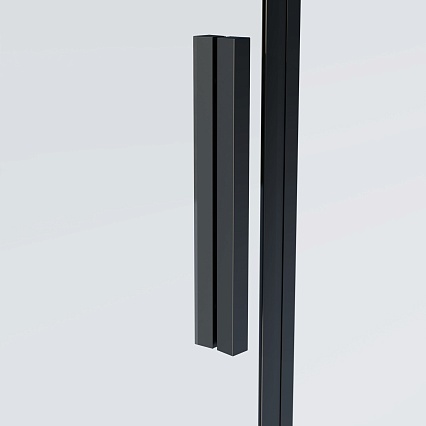 Душевой уголок Vincea Soft 2 VSR-3SO29010CLB 100x90 черный, прозрачное