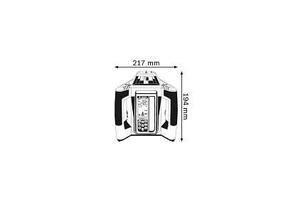 Ротационный лазерный нивелир Bosch GRL 500 HV Professional + LR 50 0.601.061.B00
