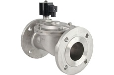 Электромагнитный клапан соленоидный двухходовой DN.ru VSF-601V-PU-NC Ду80 Ру10 220В D130-00960