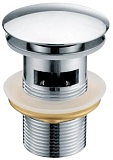 Донный клапан Gid Ch100-1 с переливом, хром