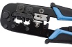 Обжимные клещи для обжима коннекторов 5Bites RJ-45, RJ-12, 11 фиксатор и зачистка LY-T568R