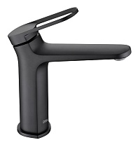 Смеситель для раковины Black&White Gravity GF-7109-MB черный матовый