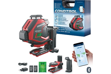 Лазерный нивелир Condtrol xliner pento 360г kit 1-2-410