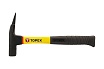 Шиферный молоток Topex с рукояткой из стекловолокна, 600 г 02A120