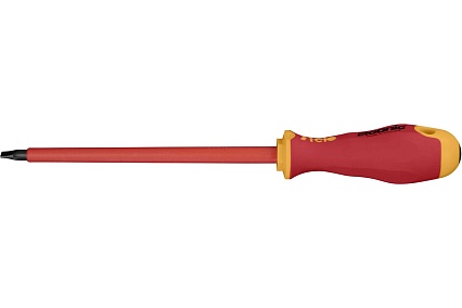 Диэлектрическая отвертка Felo Ergonic 8,0х1,2х175 плоская шлицевая 41308090