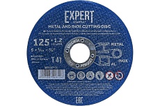Круг отрезной Expert 125x1.2x22.2 мм для металла и нержавеющей стали STARTUL SE8125-12