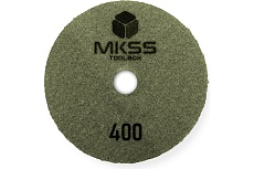 Алмазный гибкий шлифовальный круг MKSS Toolbox MK2604 АГШК Ø100 Р400 для мокрой шлифовки MKSS MK26040400
